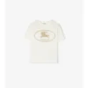 Knight Stamp Cotton T-Shirt