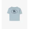 Knight Stamp Cotton T-Shirt