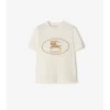Knight Stamp Cotton T-Shirt
