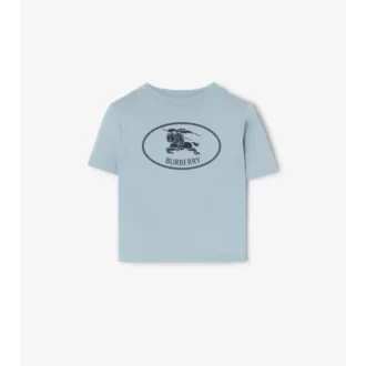 Knight Stamp Cotton T-Shirt