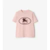 Knight Stamp Cotton T-Shirt