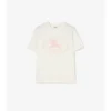 Knight Stamp Cotton T-Shirt