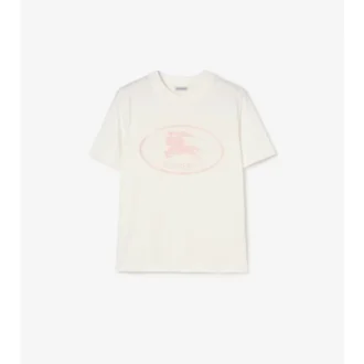 Knight Stamp Cotton T-Shirt