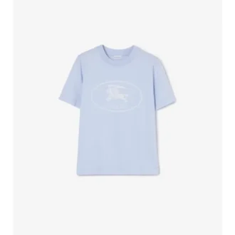 Knight Stamp Cotton T-Shirt