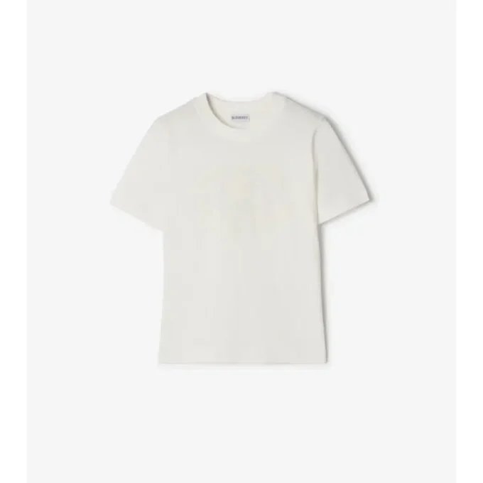 Knight Stamp Cotton T-Shirt