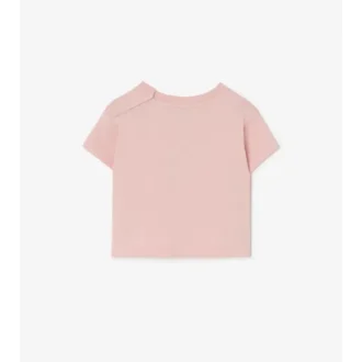Knight Stamp Cotton T-Shirt