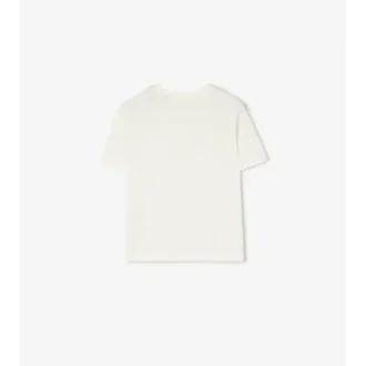 Knight Stamp Cotton T-Shirt