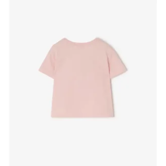 Knight Stamp Cotton T-Shirt