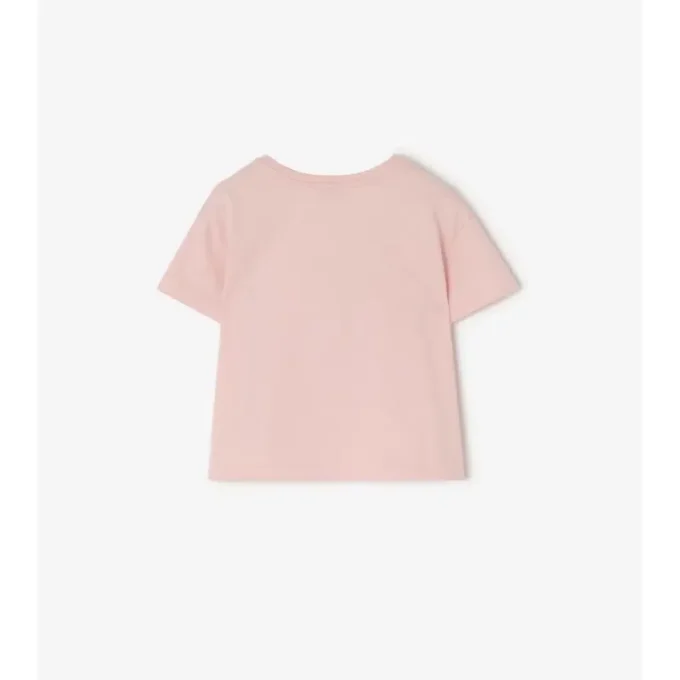 Knight Stamp Cotton T-Shirt