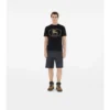 Knight Stamp Cotton T-Shirt