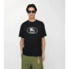 Knight Stamp Cotton T-Shirt