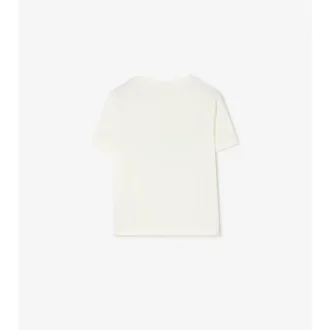 Knight Stamp Cotton T-Shirt