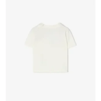 Knight Stamp Cotton T-Shirt