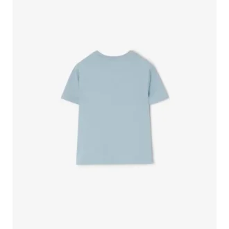 Knight Stamp Cotton T-Shirt