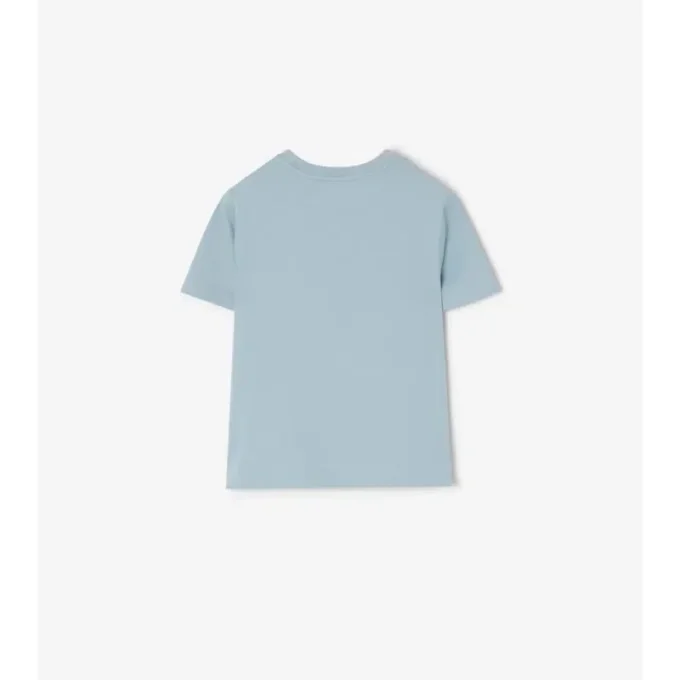 Knight Stamp Cotton T-Shirt
