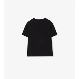 Knight Stamp Cotton T-Shirt