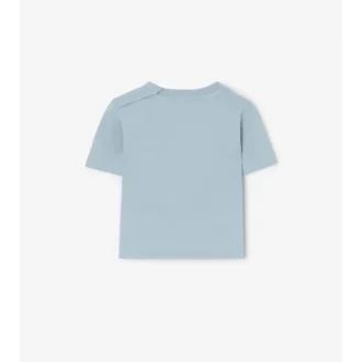 Knight Stamp Cotton T-Shirt