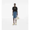 Knight Stamp Cotton T-Shirt