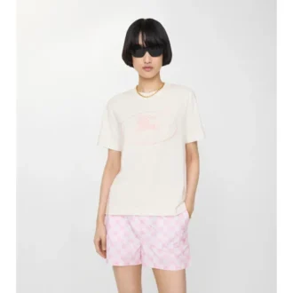 Knight Stamp Cotton T-Shirt