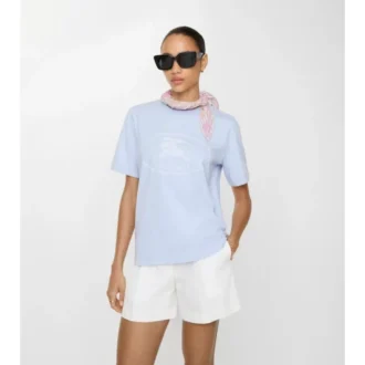 Knight Stamp Cotton T-Shirt