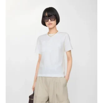 Knight Stamp Cotton T-Shirt