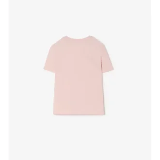 Knight Stamp Cotton T-Shirt