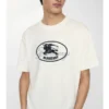 Knight Stamp Cotton T-Shirt