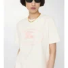 Knight Stamp Cotton T-Shirt