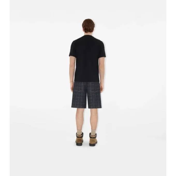 Knight Stamp Cotton T-Shirt
