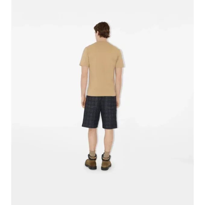 Knight Stamp Cotton T-Shirt