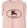 Knight Stamp Cotton T-Shirt