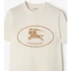 Knight Stamp Cotton T-Shirt