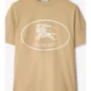 Knight Stamp Cotton T-Shirt
