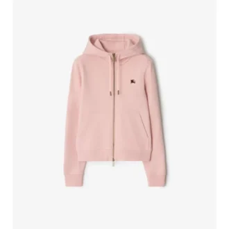 Knight Stamp Cotton Zip Hoodie
