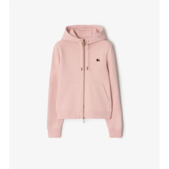 Knight Stamp Cotton Zip Hoodie