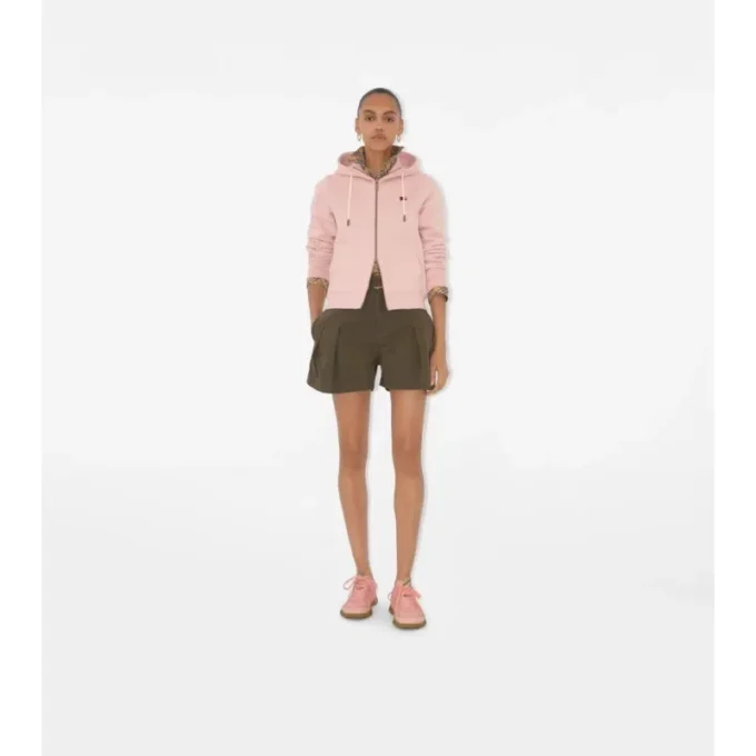 Knight Stamp Cotton Zip Hoodie