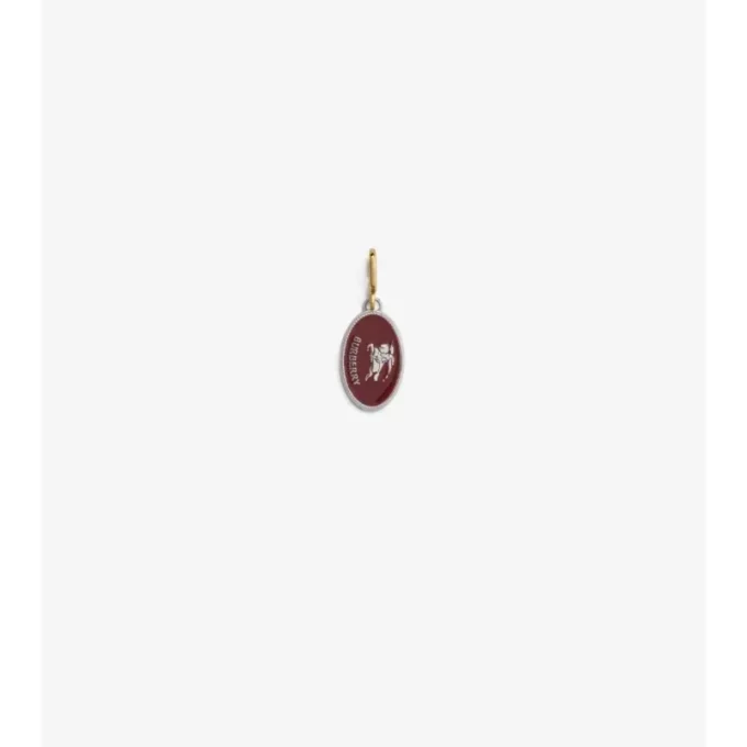 Knight Stamp Enamel Charm