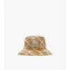 Knight Stamp Raffia-Effect Bucket Hat