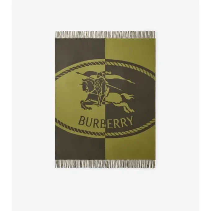 Knight Stamp Wool Blanket