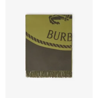 Knight Stamp Wool Blanket