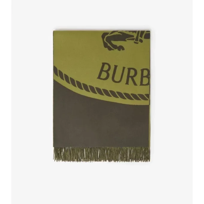 Knight Stamp Wool Blanket