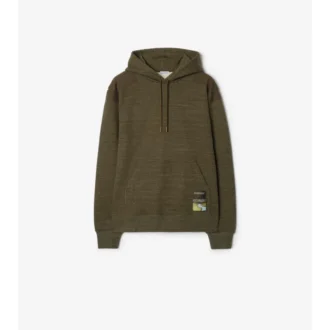 Landscape Label Cotton Hoodie