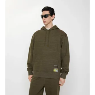 Landscape Label Cotton Hoodie