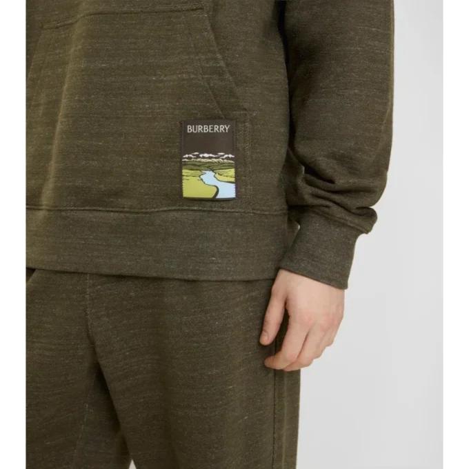 Landscape Label Cotton Hoodie