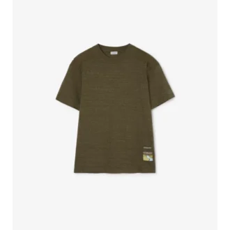 Landscape Label Cotton T-Shirt