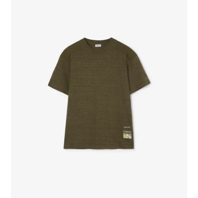 Landscape Label Cotton T-Shirt