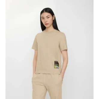 Landscape Label Cotton T-Shirt