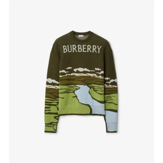 Landscape Wool Blend Sweater