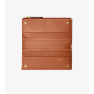 Large Check Bifold Wallet
