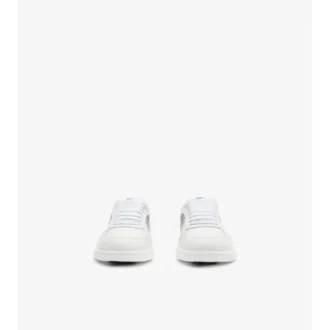 Leather and Check Terrace Sneakers 